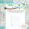 owl Baby Shower Game What's That Sweet Mess Dirty Diaper Shower Game