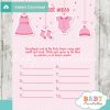 pink baby girl clothes themed Baby Shower Game What's That Sweet Mess Dirty Diaper Shower Game