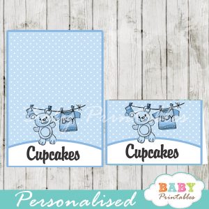 printable food labels blue baby boy clothes