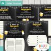 printable beer bbq baby shower fun games ideas