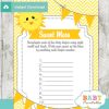 sunshine themed Baby Shower Game What's That Sweet Mess Dirty Diaper Shower Game