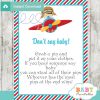 little aviator boy Dont Say Baby Game pdf