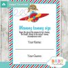little aviator printable Baby Shower Game Guess the Mommy's Tummy Size