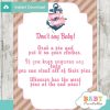 floral nautical anchor printable game Dont Say Baby pdf