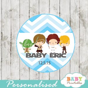 printable star wars personalized favor tags