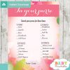 spring butterflies what's in your purse baby shower games for girls