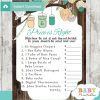 baby shower mason jar games guess the price