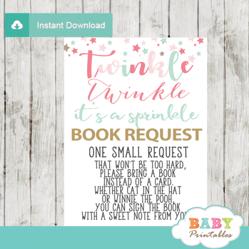 Twinkle Little Star - Baby Printables