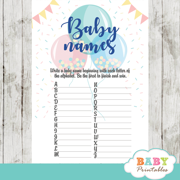 Ready To Pop Baby Shower Games Gender Neutral D365 Baby Printables