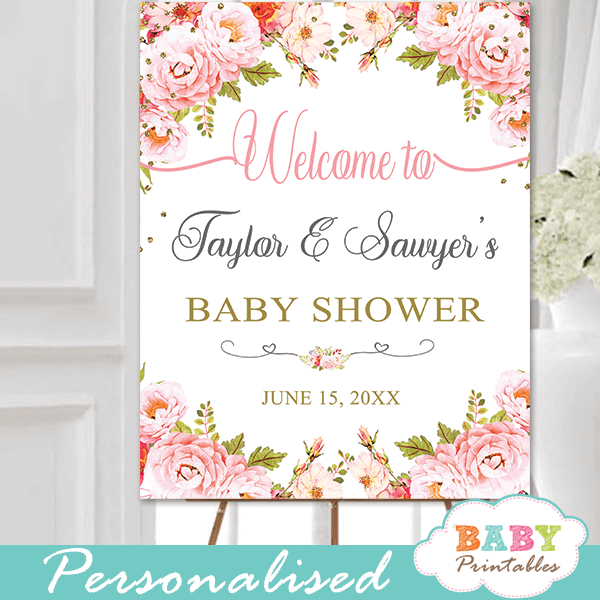 Printable Baby Shower Signs Gender Neutral Shower Treats Sign Baby Shower Favors Sign Instant Download Signs Donut Shower Sign Bundle