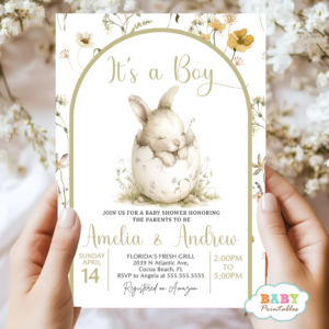 rabbit baby shower pink spring baby shower girl rustic floral baby shower elegant baby shower girl baby shower invite floral blush pink baby shower